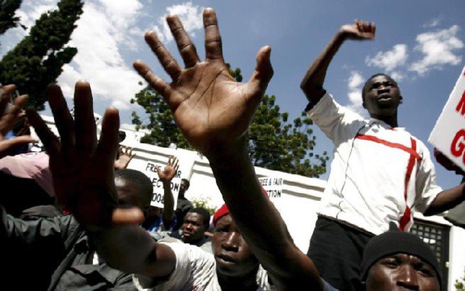 zimbabwe protest.medium