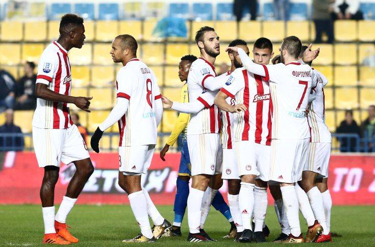 Πάτησε ξανά στην κορυφή ο Ολυμπιακός 4 ol