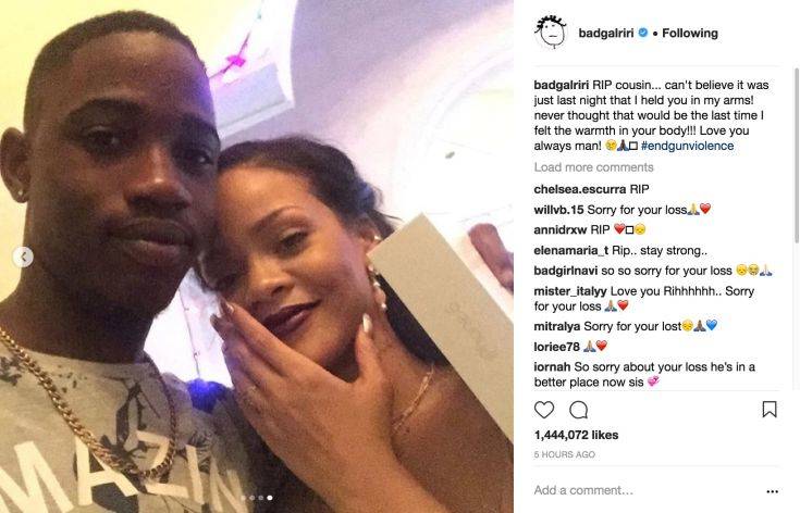 Νεκρός σε ένοπλη σύγκρουση ο ξάδελφος της Rihanna
