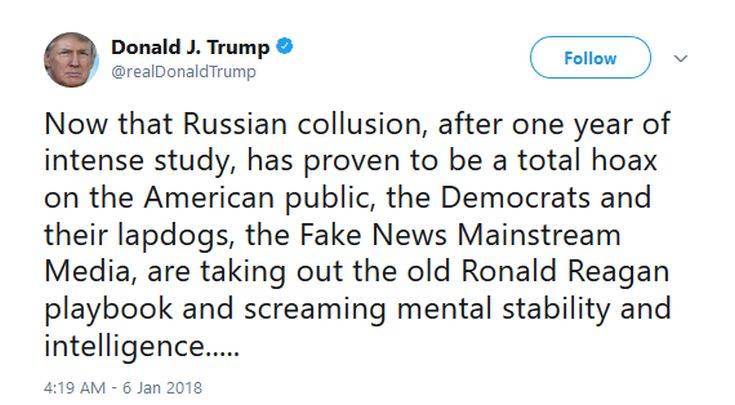 Τραμπ: Είμαι πολύ σταθερός διανοητικά και ιδιοφυής