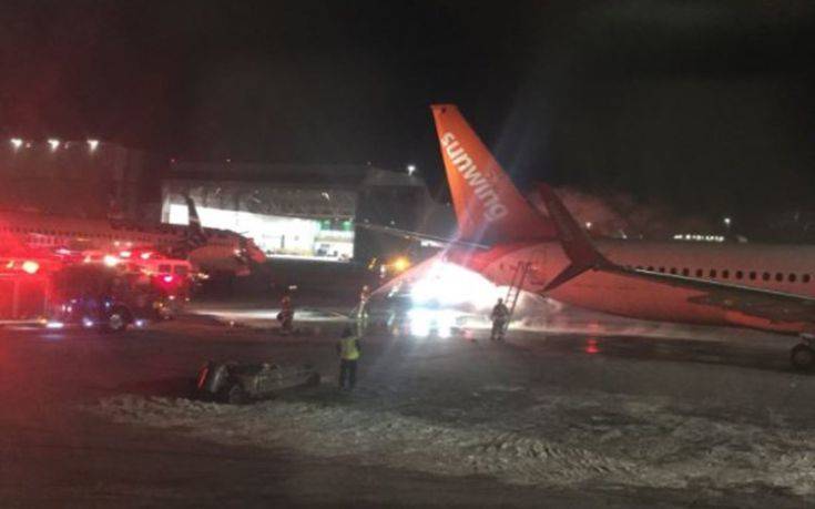 Δυο αεροπλάνα συγκρούστηκαν στο αεροδρόμιο του Τορόντο