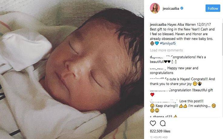 Τρίτο παιδί για την Jessica Alba