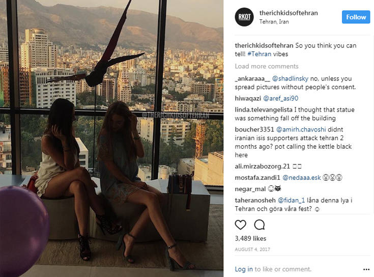 Οι πραγματικές συνέπειες των αναρτήσεων που κάνουν τα πλουσιόπαιδα της Τεχεράνης 9 rich2
