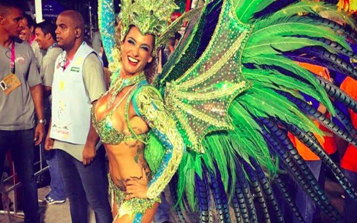 Η Βρετανίδα καλλονή που μαγεύει στο καρναβάλι του Ρίο