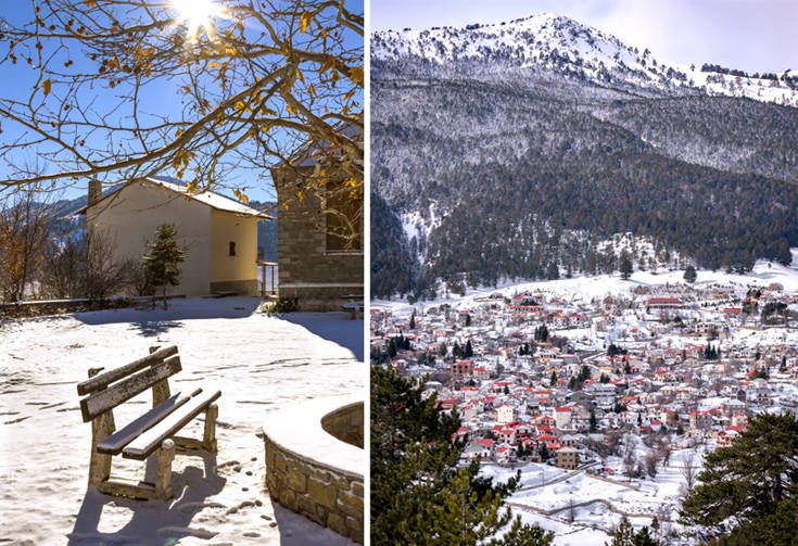 Σαμαρίνα, το ονομαστό χωριό στην καρδιά της Πίνδου