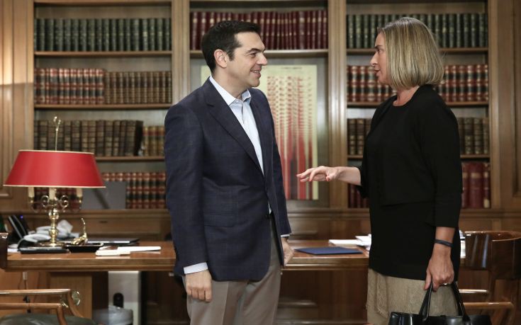 Στήριξη Μογκερίνι σε Ελλάδα-Κύπρο απέναντι στις τουρκικές προκλήσεις 4 tsipras01