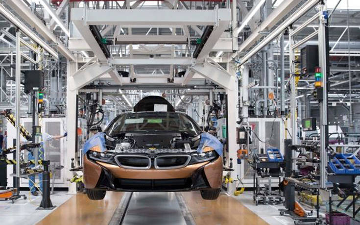 Στη Λειψία ξεκινά η παραγωγή του BMW i8 Roadster