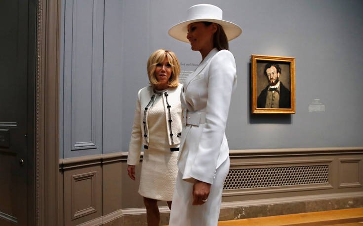 Η στιλιστική «μάχη» ανάμεσα σε Μελάνια και Μπριζίτ στον Λευκό Οίκο 41 18114562300193