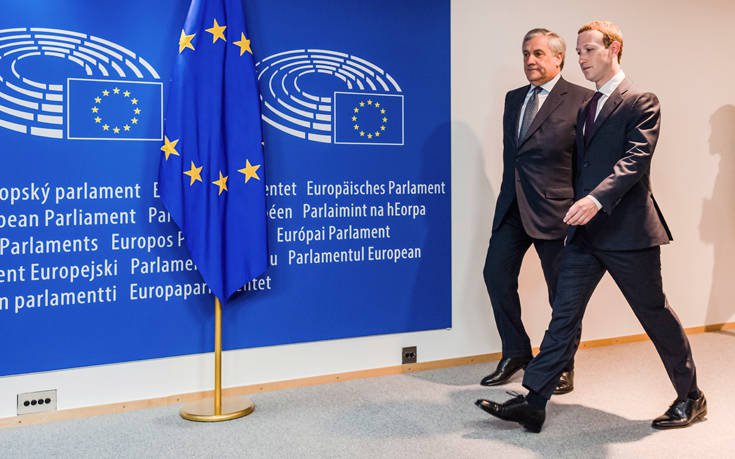 Απολογήθηκε στο Ευρωκοινοβούλιο ο «Mr. Facebook» 18 18142592983576