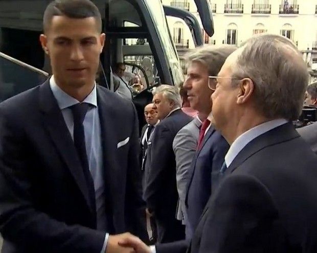 Η φιέστα της Ρεάλ για το 13ο Champions League 21 ronaldo perez