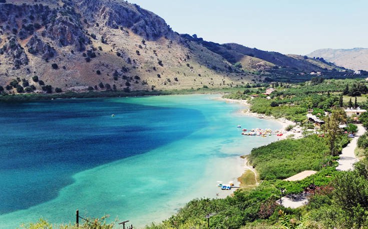 Κολύμπι κάτω από τα Λευκά Όρη 17 ΛΙΜΝΗ ΚΟΥΡΝΑ