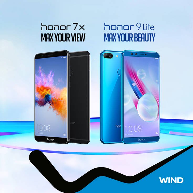 Τα απίστευτα Honor 9 Lite και Honor 7X στην WIND 4 WIND_Honor1