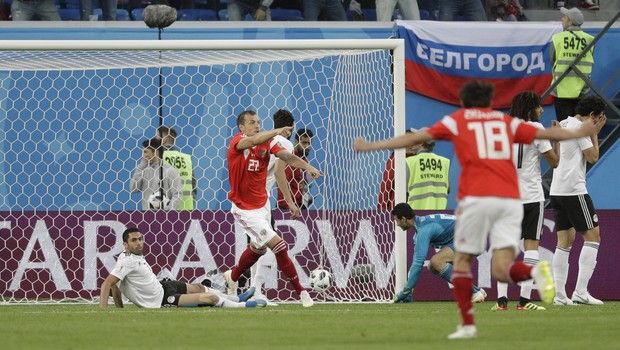 Η Ρωσία τη βέβαιη πρόκριση, 3-1 την Αίγυπτο