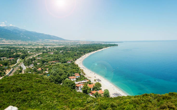 Η απέραντη παραλία του Πλαταμώνα 22 ΠΛΑΤΑΜΩΝΑΣ ΠΑΡΑΛΙΑ
