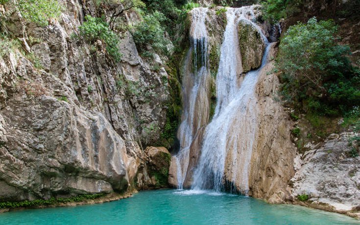 Εκπληκτικές εικόνες στο Πολυλίμνιο Μεσσηνίας