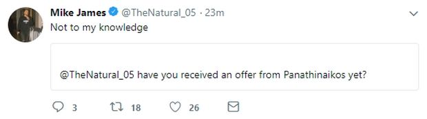 &Tau;&zeta;έ&iota;&mu;&sigmaf;: “&Delta;&epsilon;&nu; έ&chi;&omega; &pi;&rho;ό&tau;&alpha;&sigma;&eta; &alpha;&pi;ό &tau;&omicron;&nu; &Pi;&alpha;&nu;&alpha;&theta;&eta;&nu;&alpha;ϊ&kappa;ό”