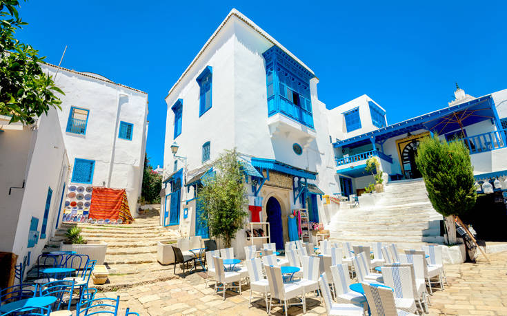 Το χωριό της Τυνησίας που θυμίζει κυκλαδίτικο νησί 22 ΣΙΝΤΙ ΜΠΟΥ ΣΑΙΝΤ ΤΥΝΗΣΙΑ