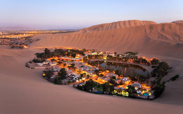 Το χωριό-όαση στην έρημο Ατακάμα που έχει γίνει τουριστικό θέρετρο
