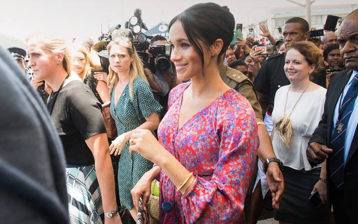 Φυγάδευσαν άρον άρον τη Μέγκαν Μαρκλ από εμπορική αγορά