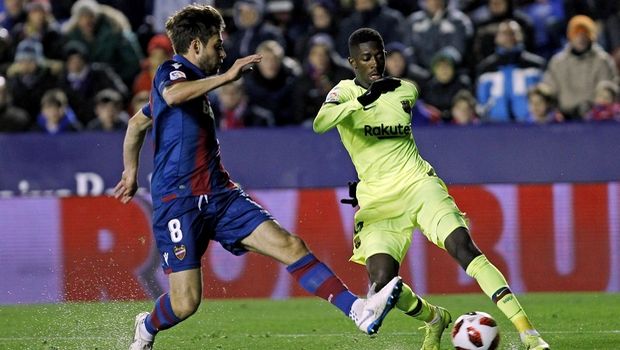 &Lambda;&epsilon;&beta;ά&nu;&tau;&epsilon; – &Mu;&pi;&alpha;&rho;&tau;&sigma;&epsilon;&lambda;ό&nu;&alpha; 2-1: Ή&tau;&tau;&alpha; &sigma;&tau;&omicron; Copa del Rey &omicron;&iota; “&mu;&pi;&lambda;&alpha;&omicron;&upsilon;&gamma;&kappa;&rho;ά&nu;&alpha;”