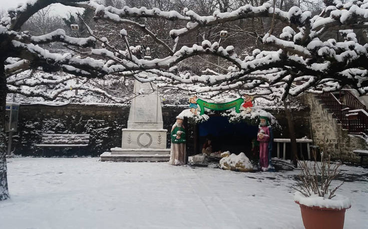 Υπέροχες εικόνες από τη χιονισμένη Ορεινή Ναυπακτία 18 349736 1