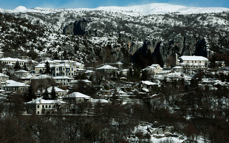 Ο χειμώνας στα Ζαγοροχώρια στα καλύτερά του
