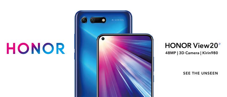 Honor View 20 Key visual 1