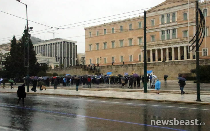Συλλαλητήριο για τη Μακεδονία υπό καταρρακτώδη βροχή 18 IMG 4515 1