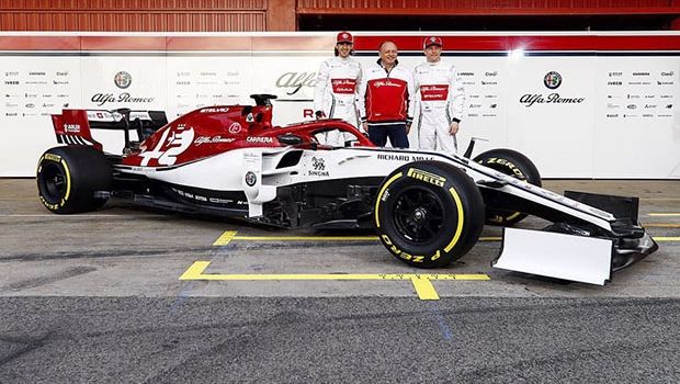 F1 2019: Τα χρώματα της Alfa Romeo