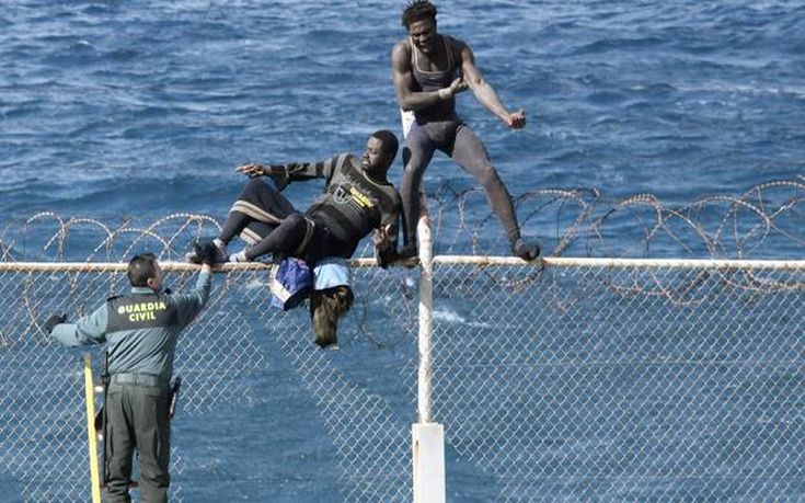 Η Ισπανία αυξάνει το ύψος του συνοριακού φράκτη στη Θέουτα 4 CE98CEADCEBFCF85CF84CEB1 CE9CCEB5CEBBCEAFCEB3CEB9CEB1