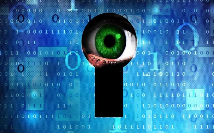 Internet eye spying digital surveillance
