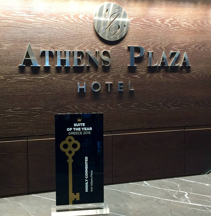 Suite of the Year αναδείχθηκε η Προεδρική σουίτα του NJV Athens Plaza 12 NJV Athens Plaza Highly Commented Award