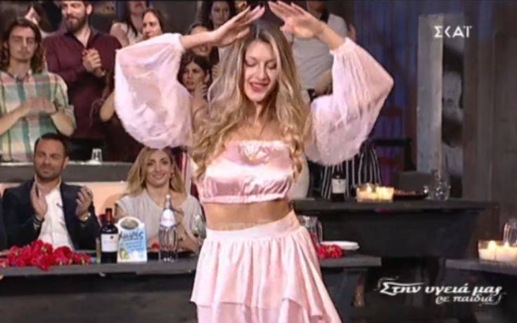 Ελισάβετ Δοβλιατιδου: Το καυτό τσιφτετέλι στην εκπομπή του Σπύρου Παπαδόπουλου 4 ts
