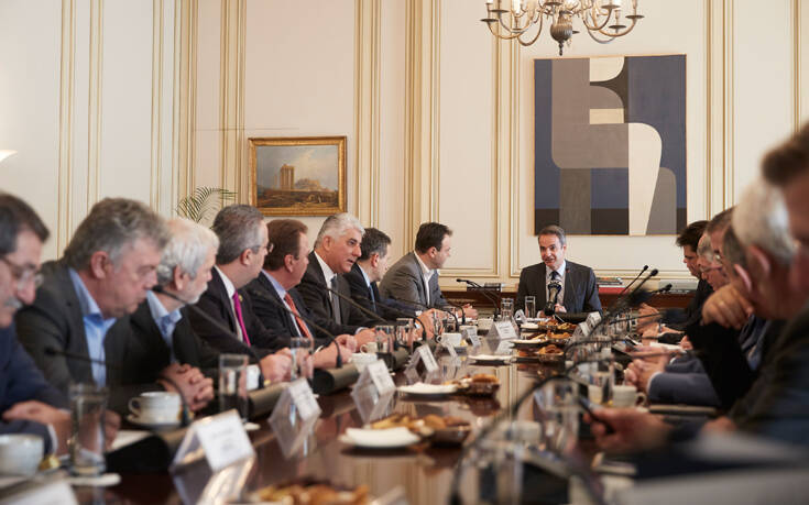 Η μεταφορά είσπραξης του ΕΝΦΙΑ στους δήμους στη συνάντηση Μητσοτάκη – ΚΕΔΕ 10 2844477