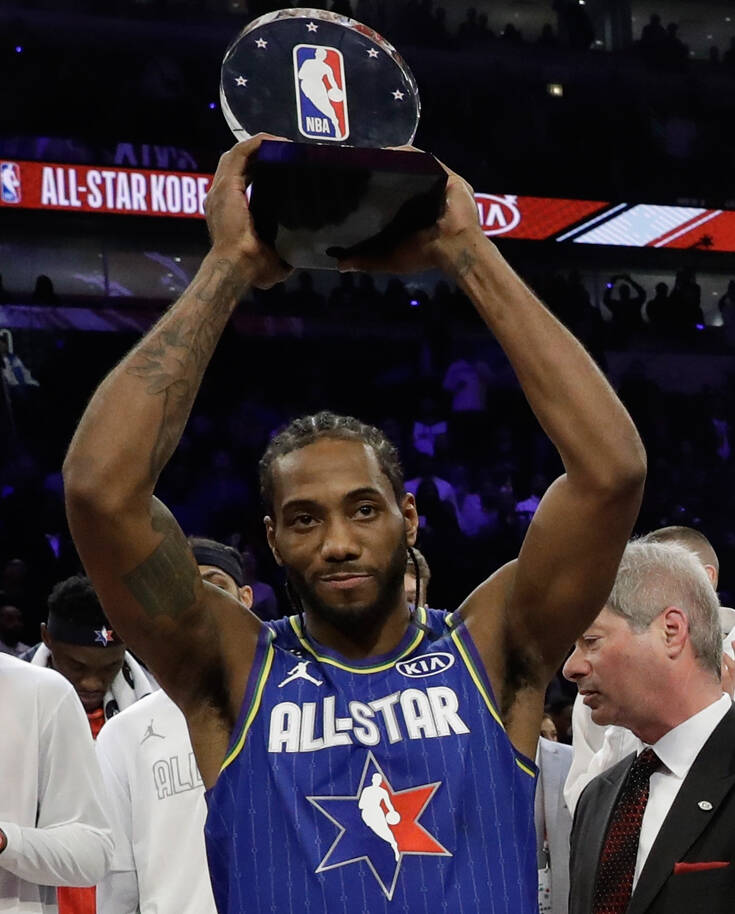 Στον Κόμπι Μπράιαντ αφιερωμένο το All Star Game, 157-155 νίκησε η Τeam LeBron με βολή του Ντέιβις 34 AP 20048178462709