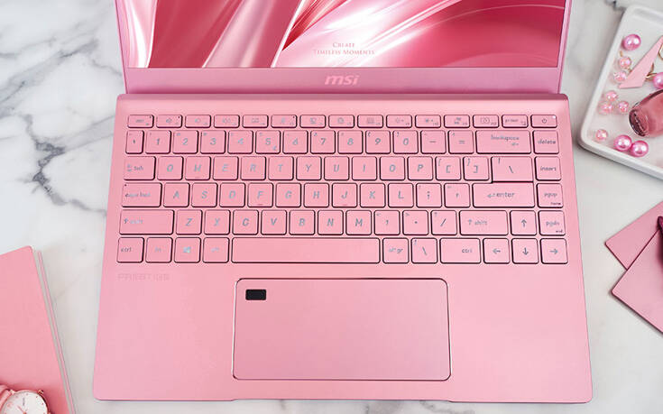 Το δυνατό ροζ laptop 24 odofdufu8