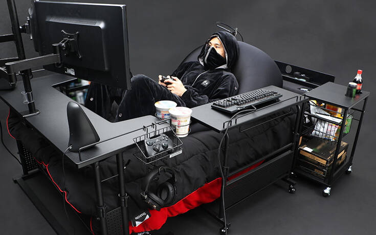 Ξεχάστε τις gaming πολυθρόνες, ήρθαν τα gaming… κρεβάτια 14 akdkfsdfui5