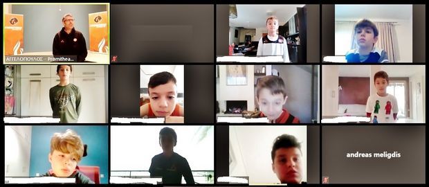 Προμηθέας: Ξεκίνησε τηλεπροπονήσεις των παιδιών των ακαδημιών
