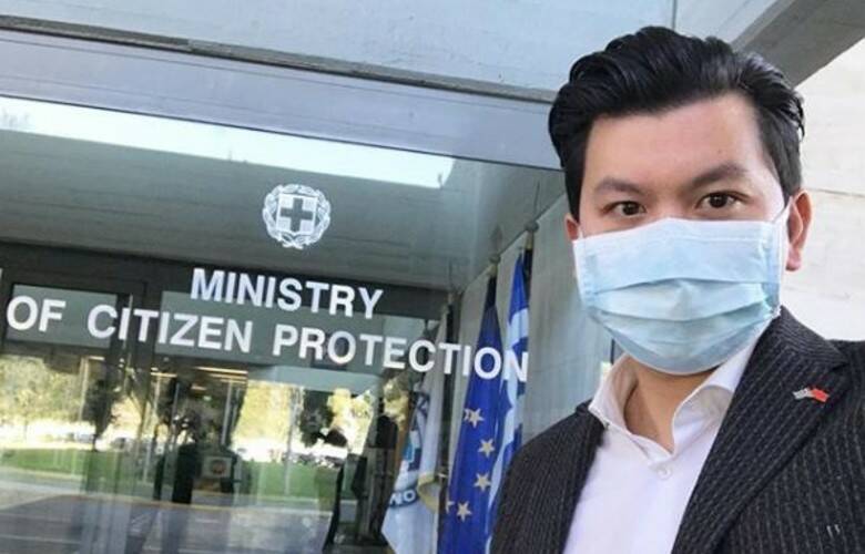 Ο Ορέστης Τσανγκ βοηθά στη μάχη κατά του κορονοϊού με μια δωρεά