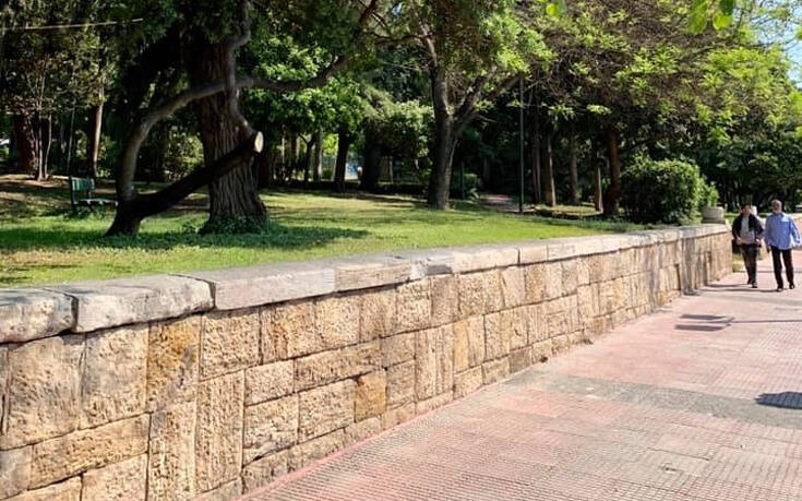 Αντιγκράφιτι παρέμβαση στο Πάρκο Ευαγγελισμού από τον Δήμο Αθηναίων 29