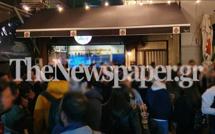 «Μάχη» για ένα ποτό σε μαγαζιά του Βόλου – Οι εικόνες που εξόργισαν τον Χαρδαλιά