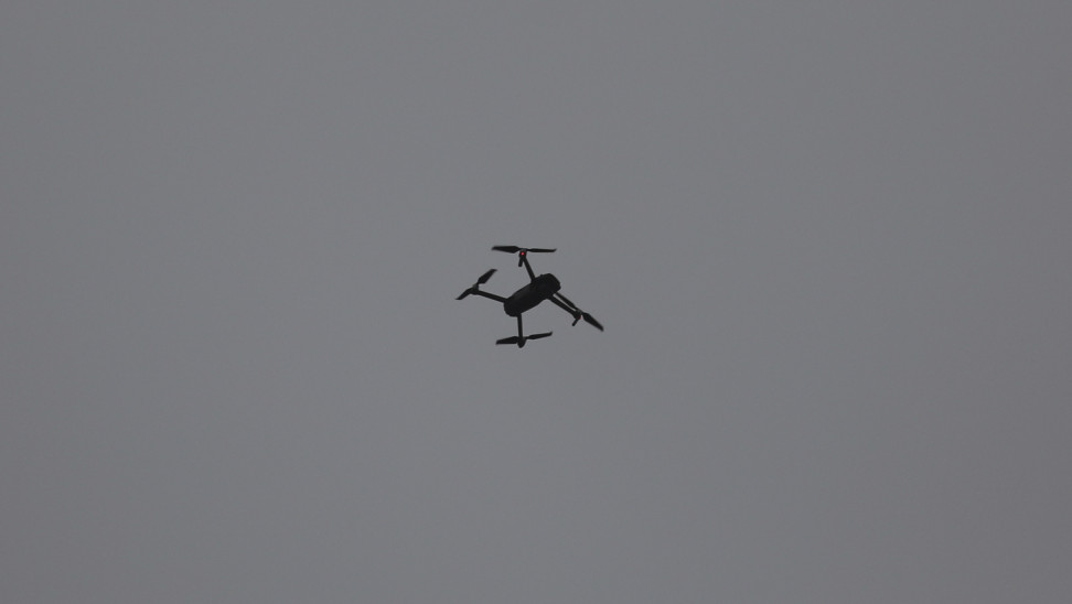 Πέντε drones σχημάτισαν στον ουρανό έναν γιγαντιαίο ποδοσφαιριστή