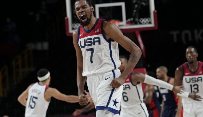 Ολυμπιακοί Αγώνες – Μπάσκετ: Χρυσοί Ολυμπιονίκες οι ΗΠΑ, νίκησαν με 82-87 την Γαλλία, με σόου Ντουράντ