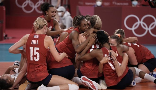 Ολυμπιακοί Αγώνες – Βόλεϊ γυναικών: Χρυσές οι ΗΠΑ, 3-0 τη Βραζιλία