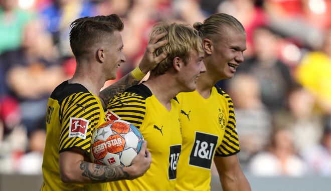 Μπάγερ Λεβερκούζεν – Ντόρτμουντ 3-4: Ματσάρα στην Μπάι Αρένα και διπλό για τους Βεστφαλούς με δύο γκολ του Χάαλαντ