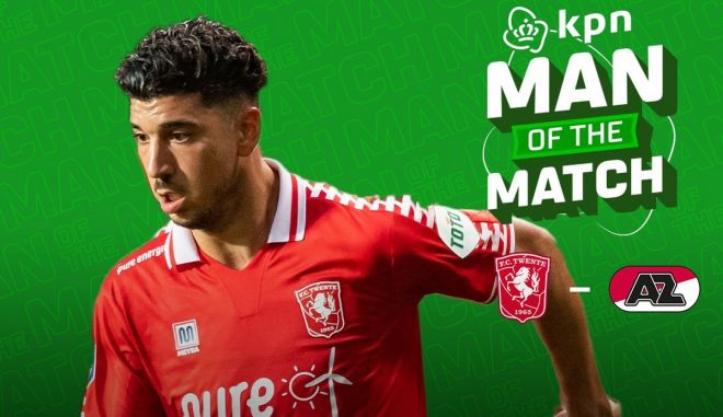 Λημνιός: Man of the Match στη νίκη της Τβέντε επί της Αλκμάαρ