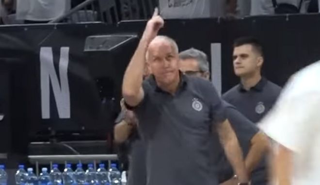 Ο Ομπράντοβιτς έδειξε τον ουρανό για τον Ντούσαν Ίβκοβιτς στο φιλικό της Παρτίζαν με την Εφές