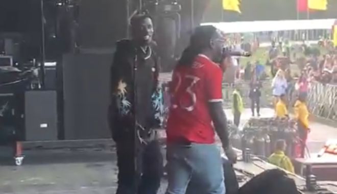 Ο Πογκμπά χόρεψε στη σκηνή με τον Burna Boy μετά το 4-1 της Γιουνάιτεντ επί της Νιούκαστλ