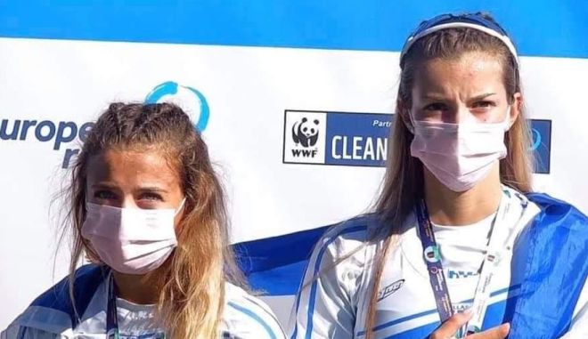 Στην κορυφή της Ευρώπης η ΟΠΑΠ Champion Ευαγγελία Αναστασιάδου και η Ευαγγελία Φράγκου – Κατέκτησαν το χρυσό μετάλλιο στο διπλό σκιφ στο Ευρωπαϊκό Πρωτάθλημα Κωπηλασίας