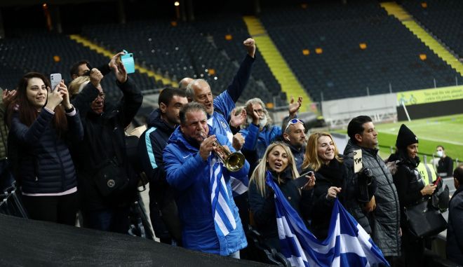 Εθνική: Παρουσία φιλάθλων η προπόνηση στη Friends Arena